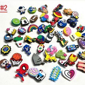 *BRAND NEW * Random Bulk of Croc Charms - Lot of 50